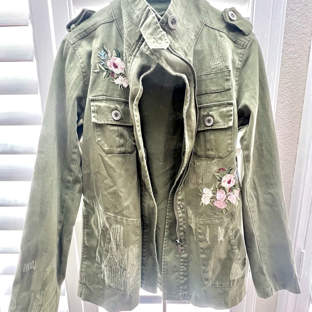 Army style coat